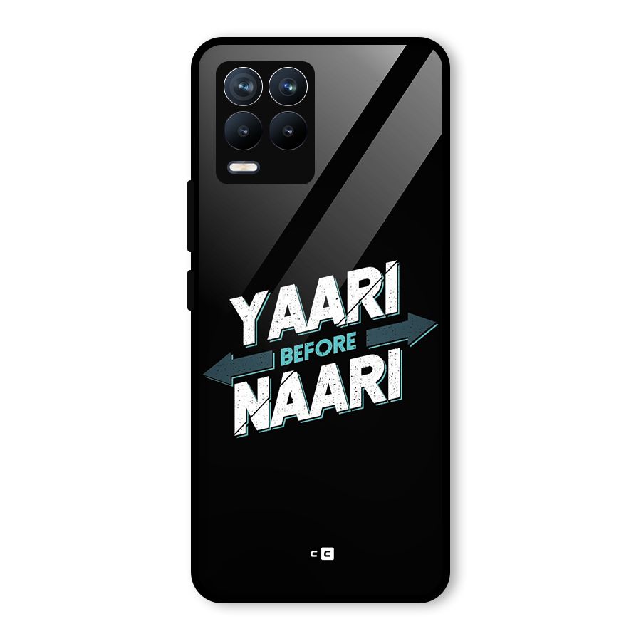 Yaari Naari Glass Back Case for Realme 8