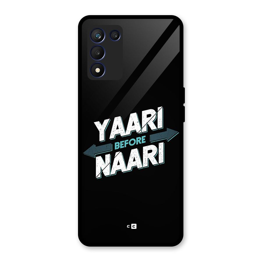 Yaari Naari Glass Back Case for Realme 9 5G Speed