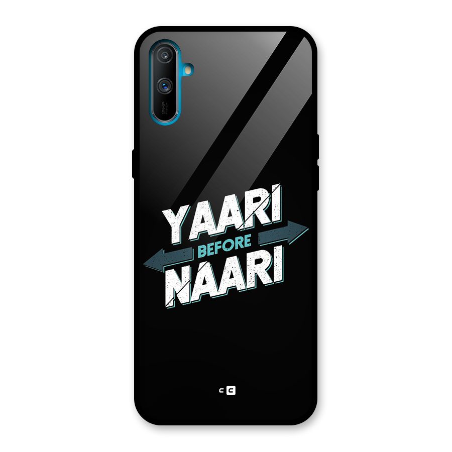 Yaari Naari Glass Back Case for Realme C3