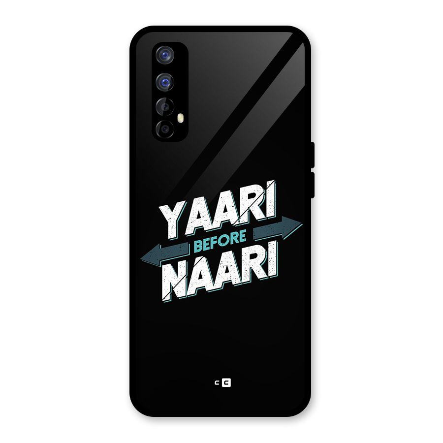Yaari Naari Glass Back Case for Realme Narzo 20 Pro