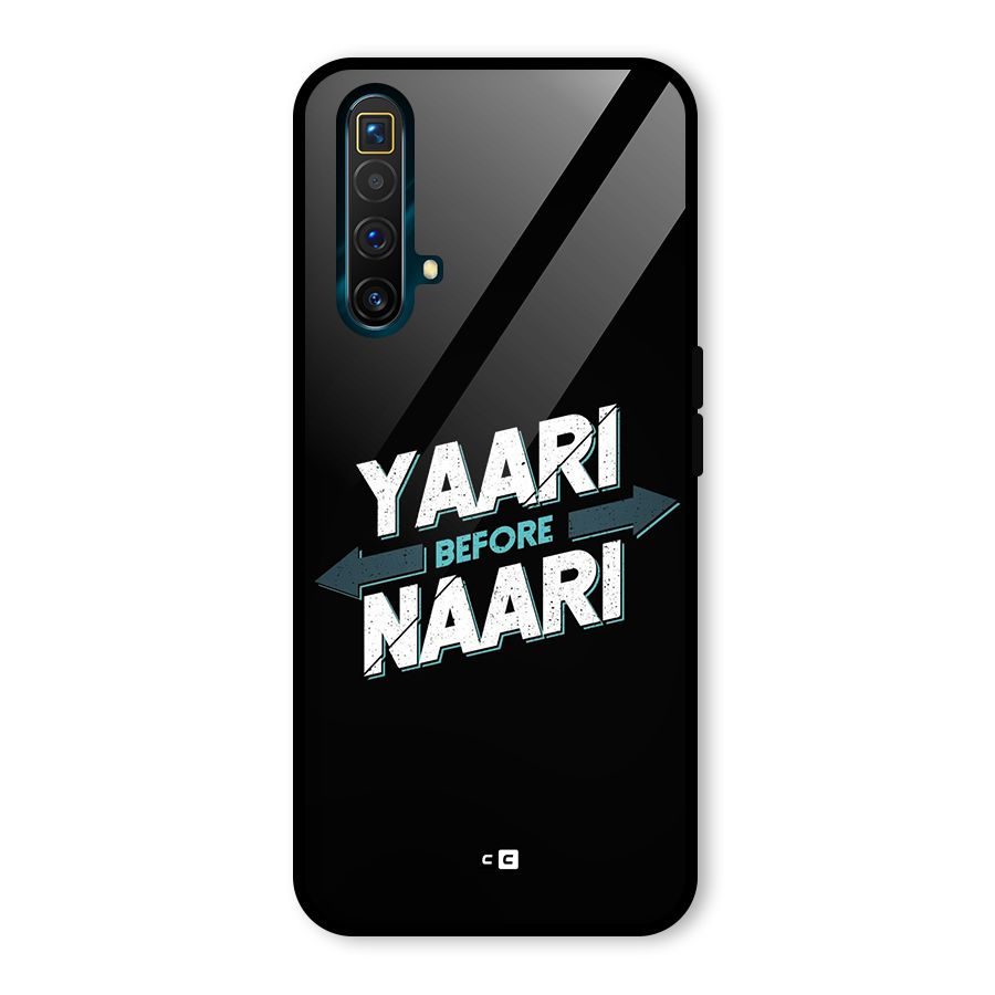 Yaari Naari Glass Back Case for Realme X3 SuperZoom