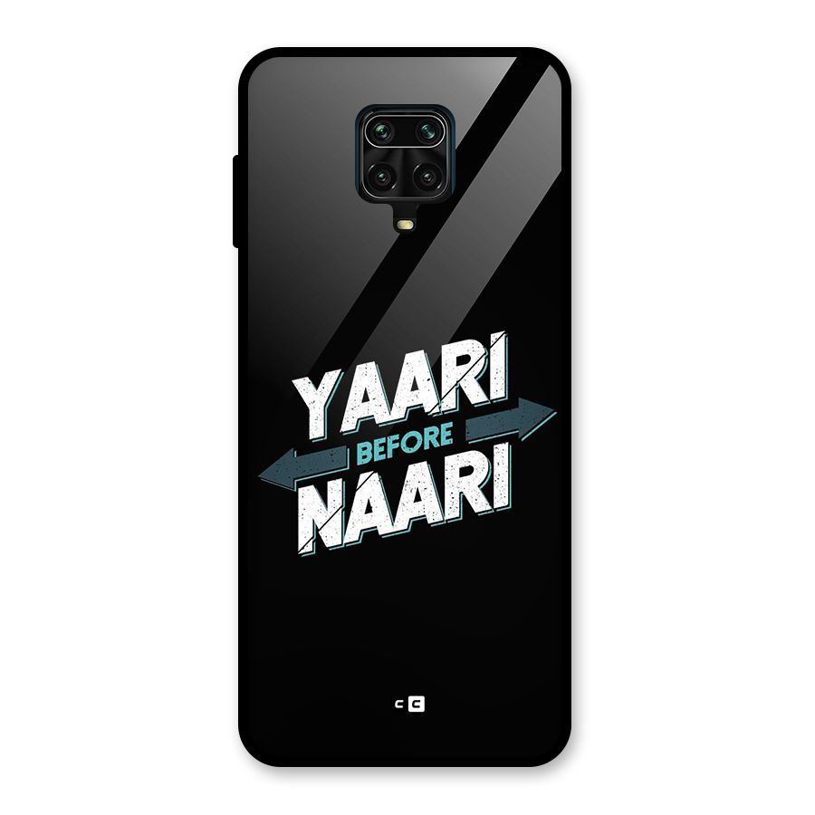 Yaari Naari Glass Back Case for Redmi Note 10 Lite