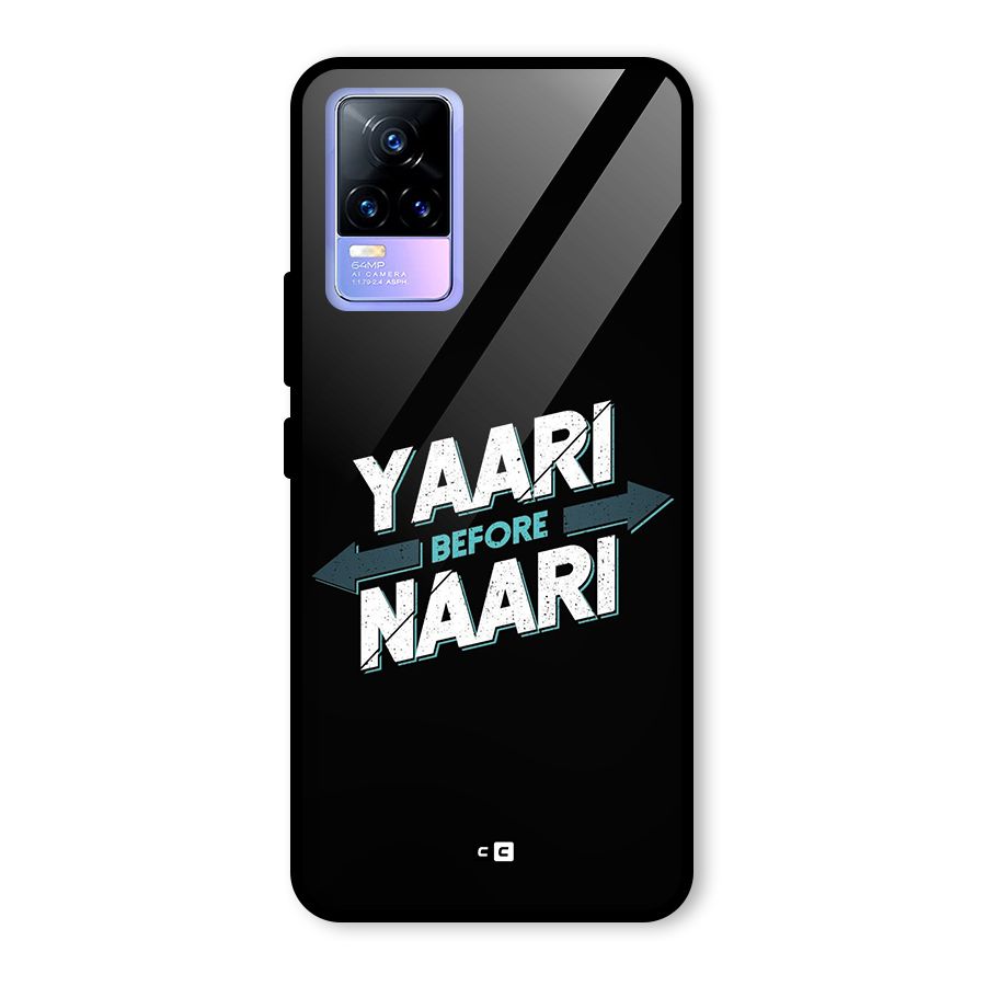 Yaari Naari Glass Back Case for Vivo Y73