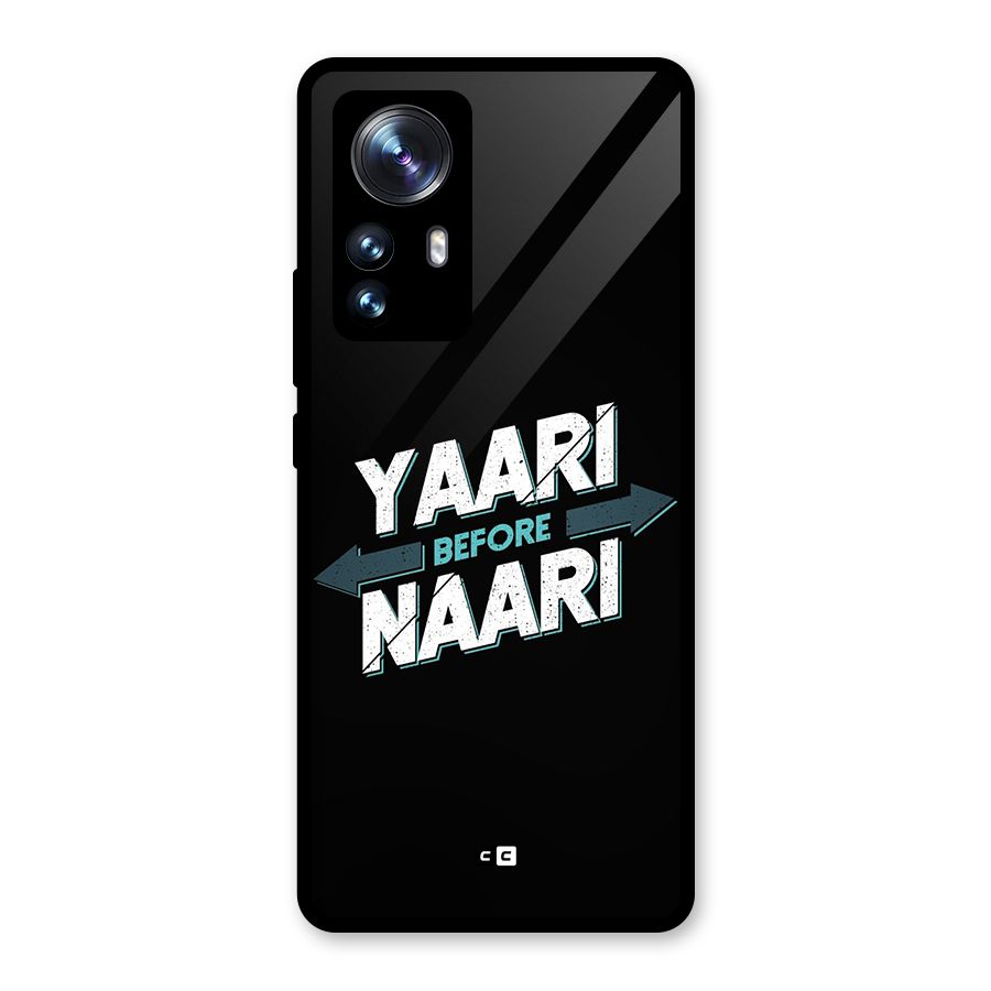 Yaari Naari Glass Back Case for Xiaomi 12 Pro
