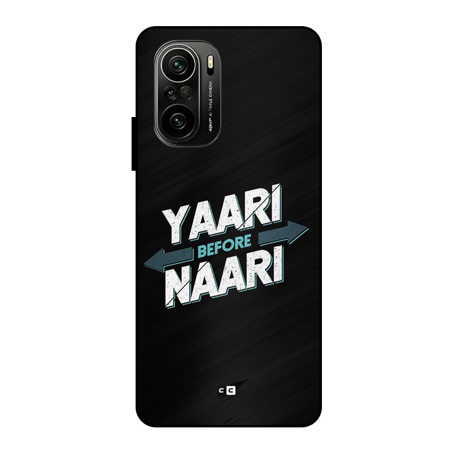 Yaari Naari Metal Back Case for Mi 11x