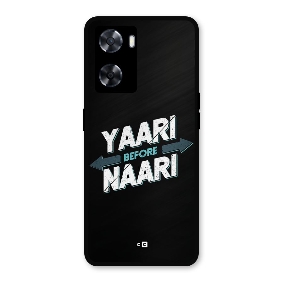 Yaari Naari Metal Back Case for OnePlus Nord N20 SE