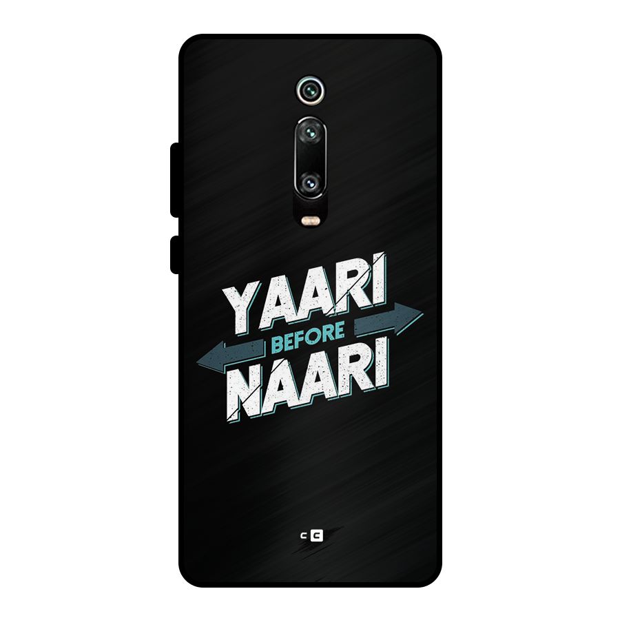 Yaari Naari Metal Back Case for Redmi K20