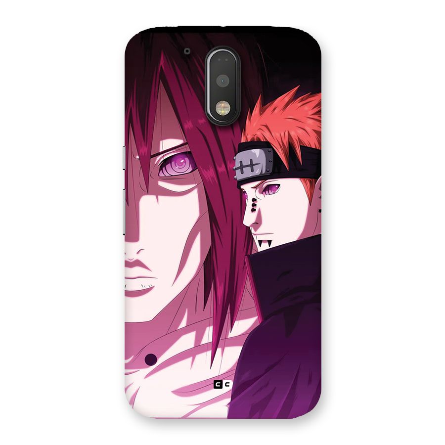 Yahiko With Nagato Back Case for Moto G4 Plus