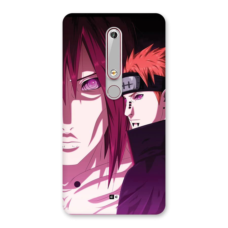 Yahiko With Nagato Back Case for Nokia 6.1