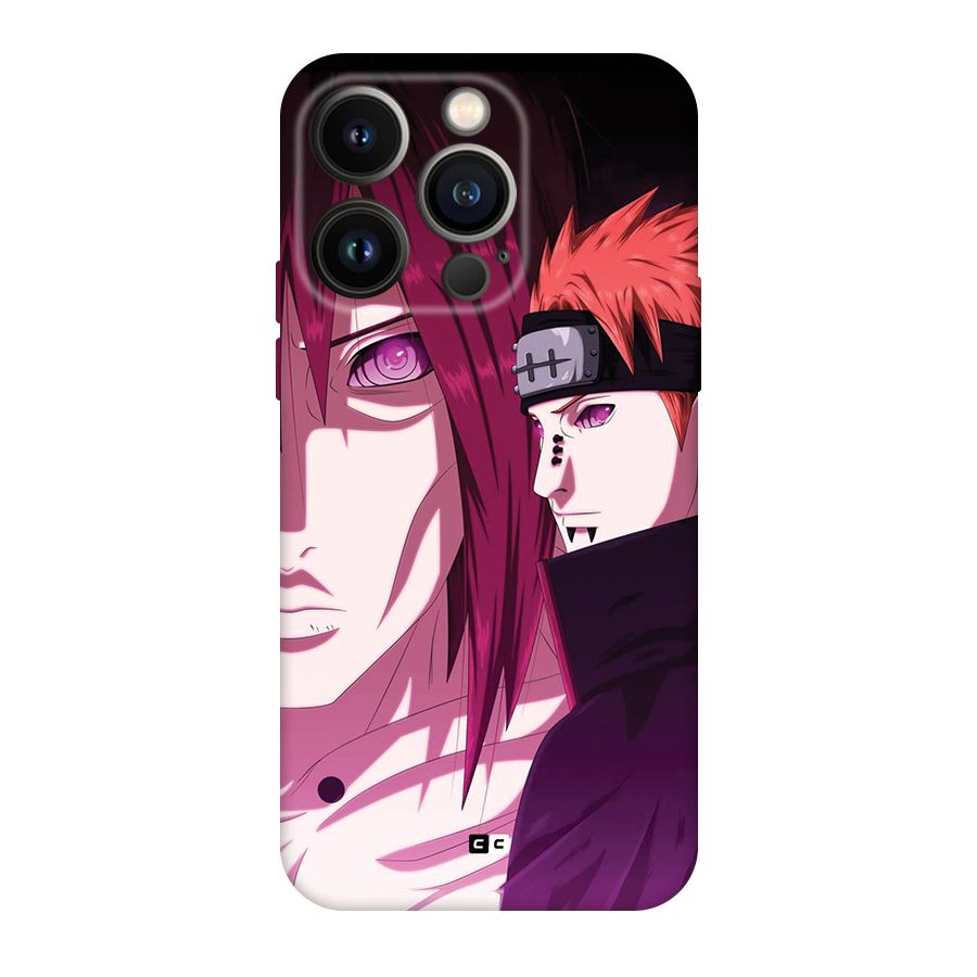 Yahiko With Nagato Back Case for iPhone 14 Pro
