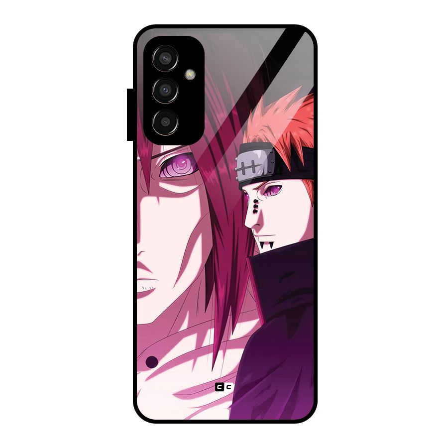Yahiko With Nagato Glass Back Case for Galaxy F13