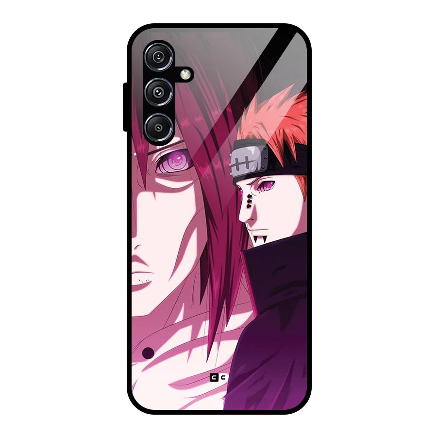 Yahiko With Nagato Glass Back Case for Galaxy M34 5G