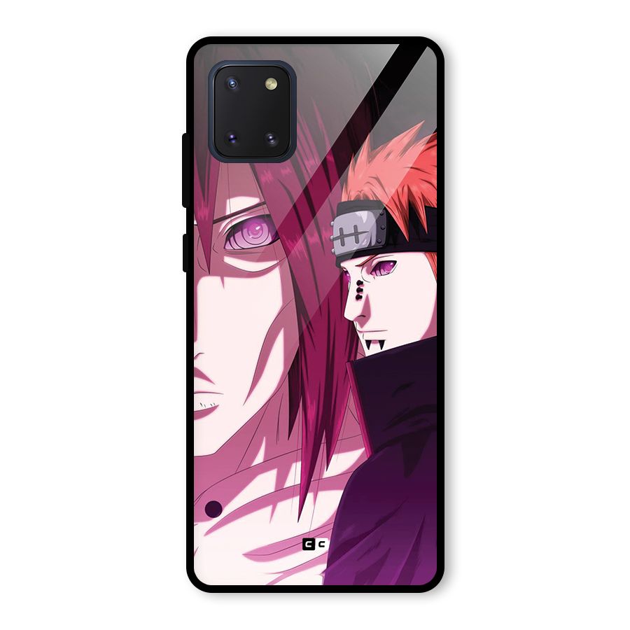 Yahiko With Nagato Glass Back Case for Galaxy Note 10 Lite