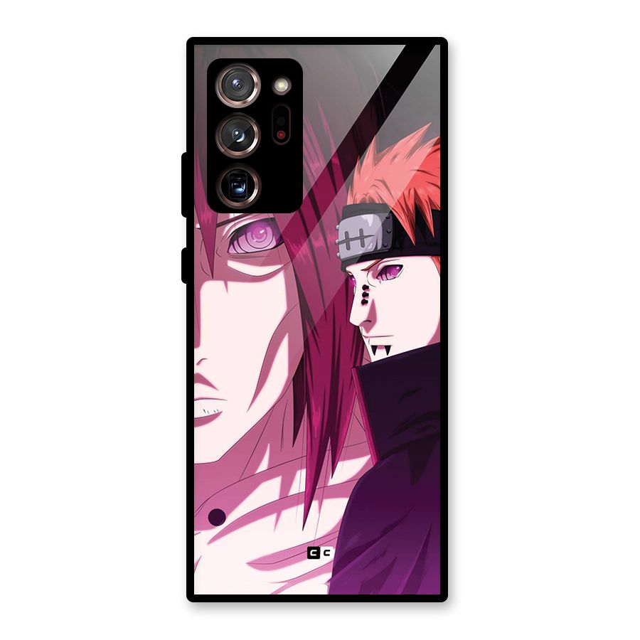 Yahiko With Nagato Glass Back Case for Galaxy Note 20 Ultra
