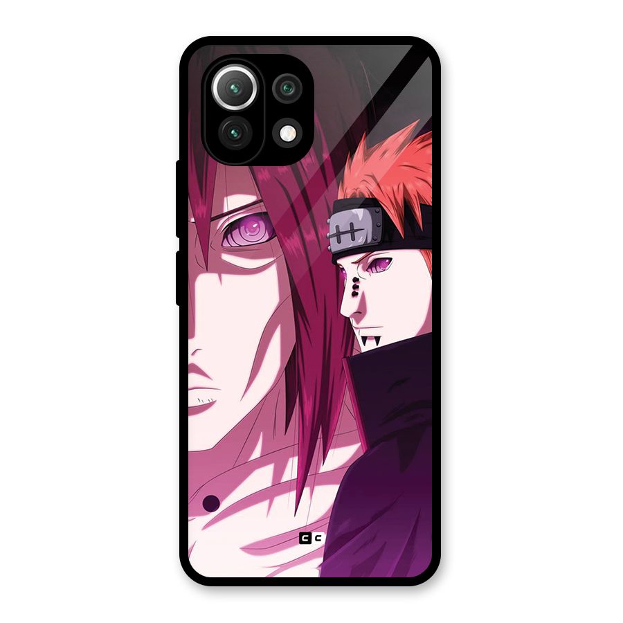 Yahiko With Nagato Glass Back Case for Mi 11 Lite NE 5G