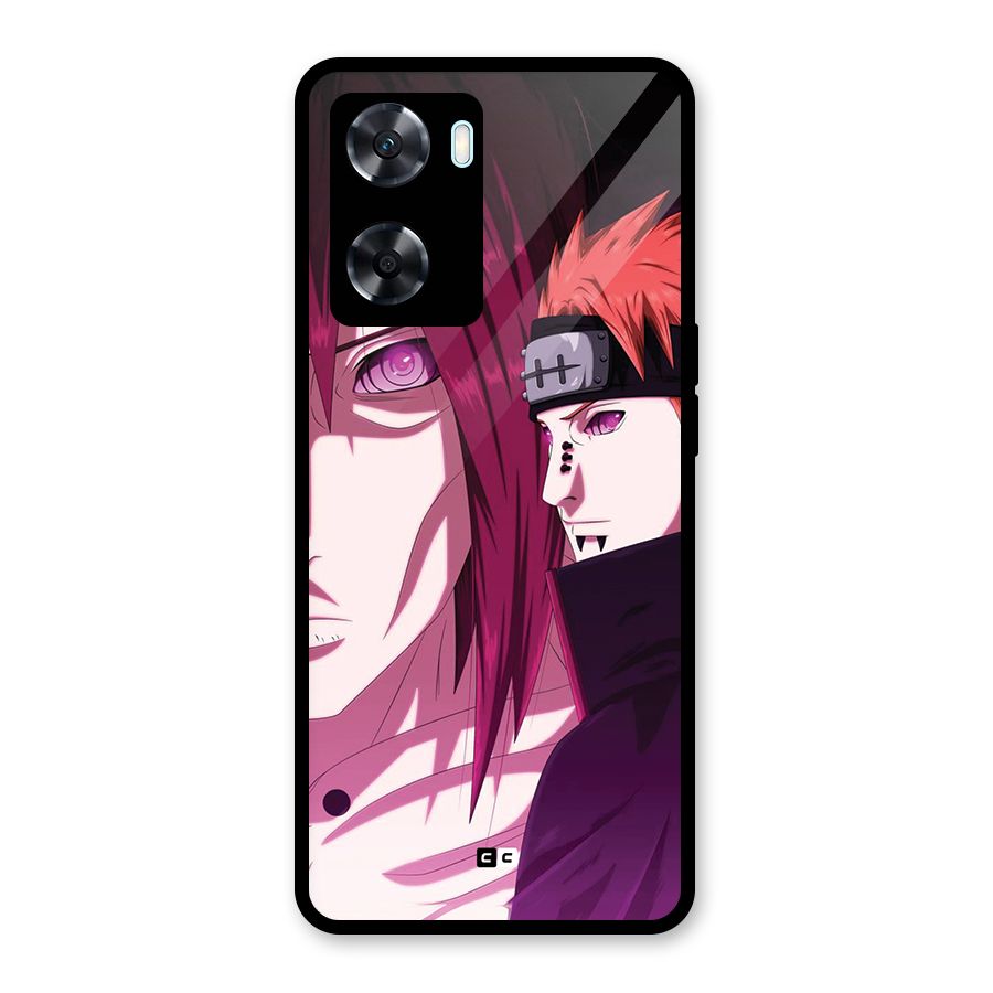 Yahiko With Nagato Glass Back Case for Oppo A77