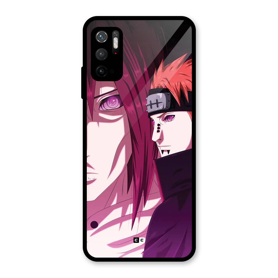 Yahiko With Nagato Glass Back Case for Poco M3 Pro 5G