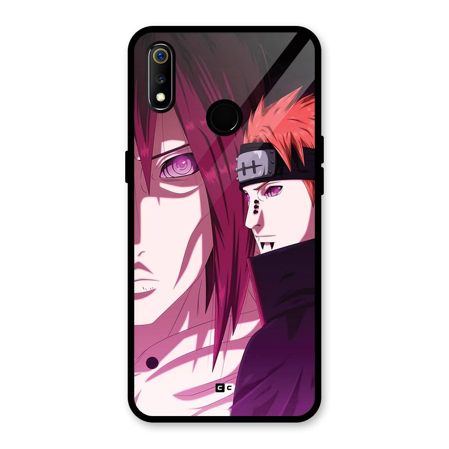 Yahiko With Nagato Glass Back Case for Realme 3i
