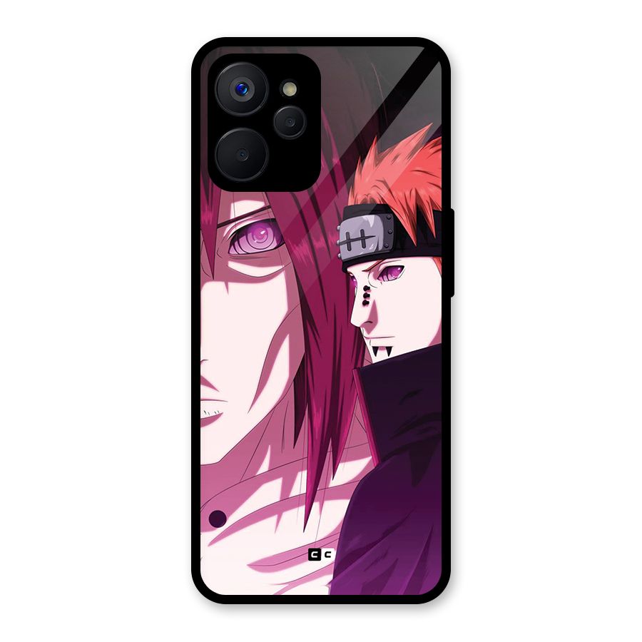 Yahiko With Nagato Glass Back Case for Realme 9i 5G