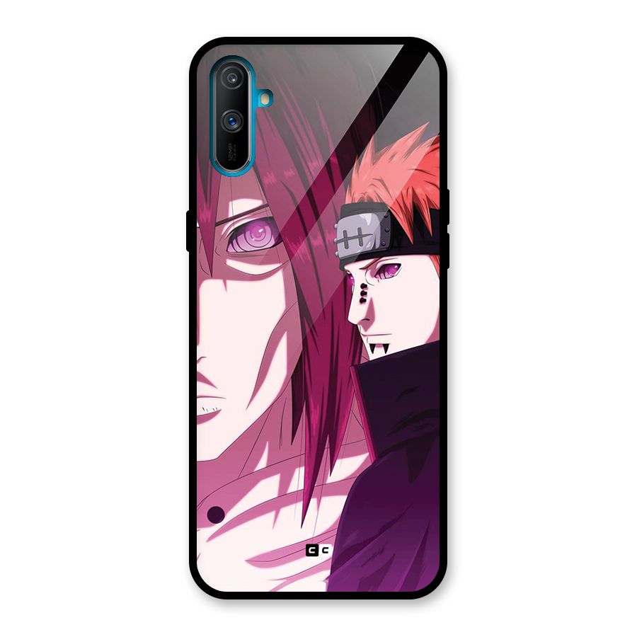 Yahiko With Nagato Glass Back Case for Realme C3