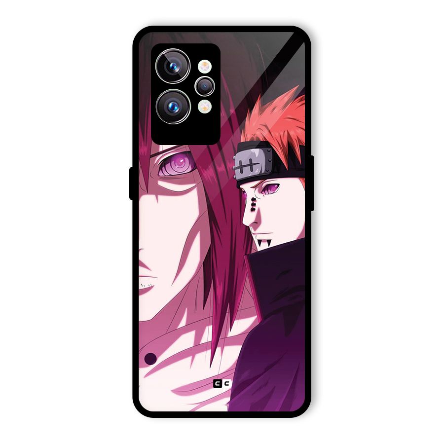 Yahiko With Nagato Glass Back Case for Realme GT2 Pro