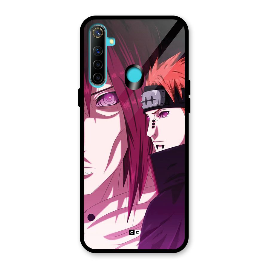 Yahiko With Nagato Glass Back Case for Realme Narzo 10