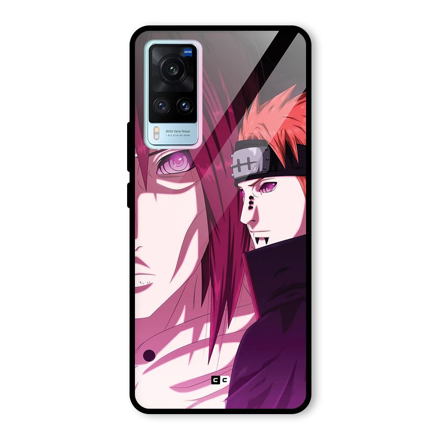 Yahiko With Nagato Glass Back Case for Vivo X60