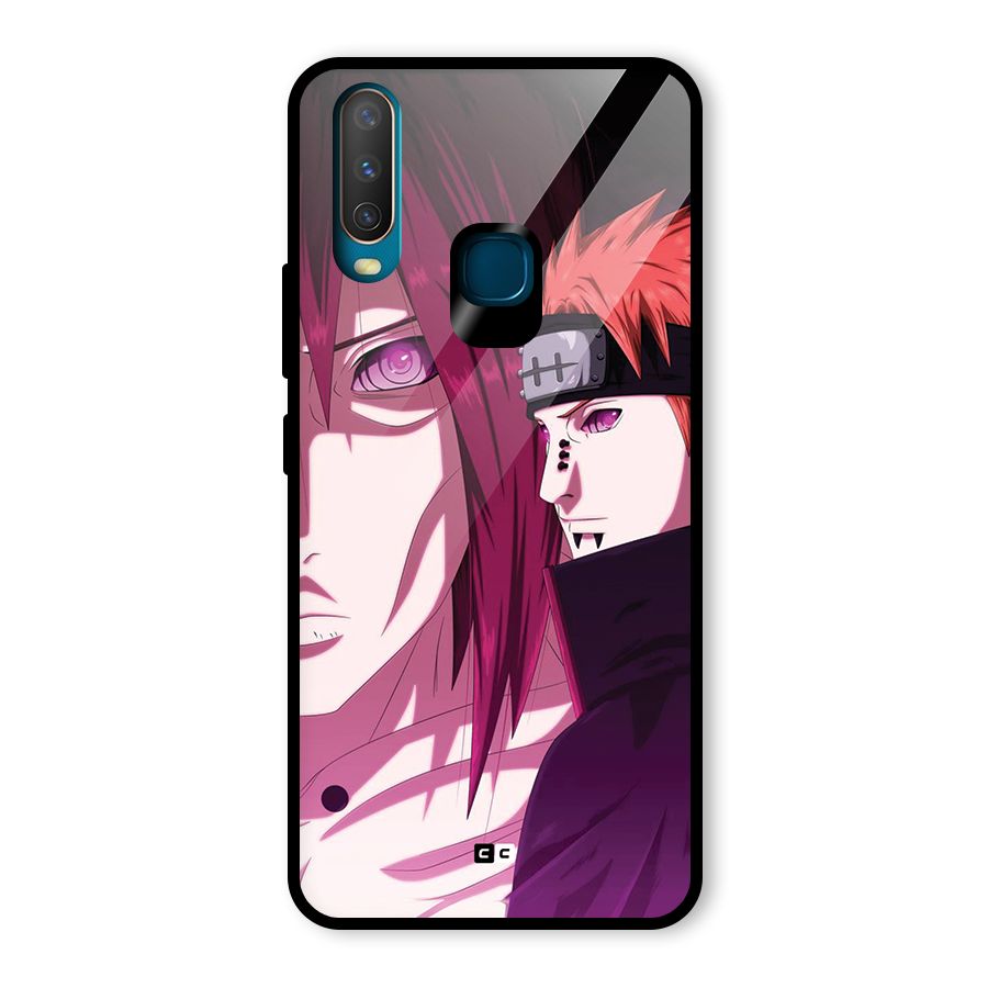 Yahiko With Nagato Glass Back Case for Vivo Y17