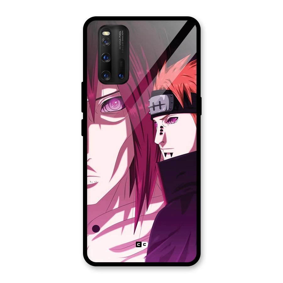 Yahiko With Nagato Glass Back Case for Vivo iQOO 3