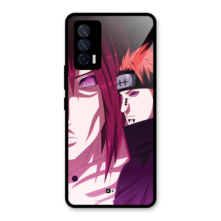 Yahiko With Nagato Glass Back Case for Vivo iQOO 7 5G