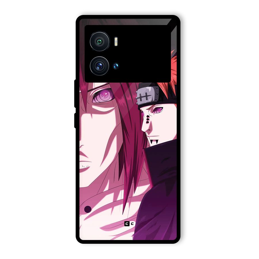 Yahiko With Nagato Glass Back Case for Vivo iQOO 9 Pro