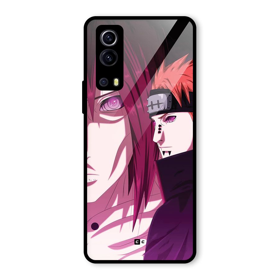 Yahiko With Nagato Glass Back Case for Vivo iQOO Z3