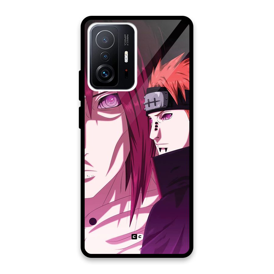 Yahiko With Nagato Glass Back Case for Xiaomi 11T Pro