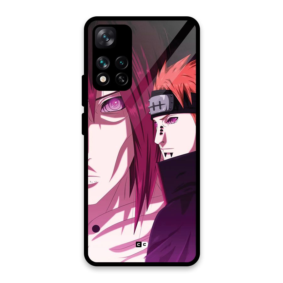 Yahiko With Nagato Glass Back Case for Xiaomi 11i HyperCharge 5G