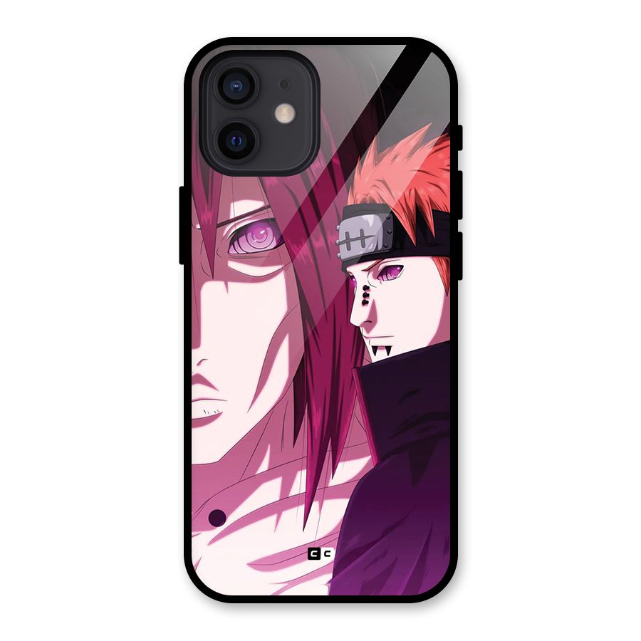 Yahiko With Nagato Glass Back Case for iPhone 12