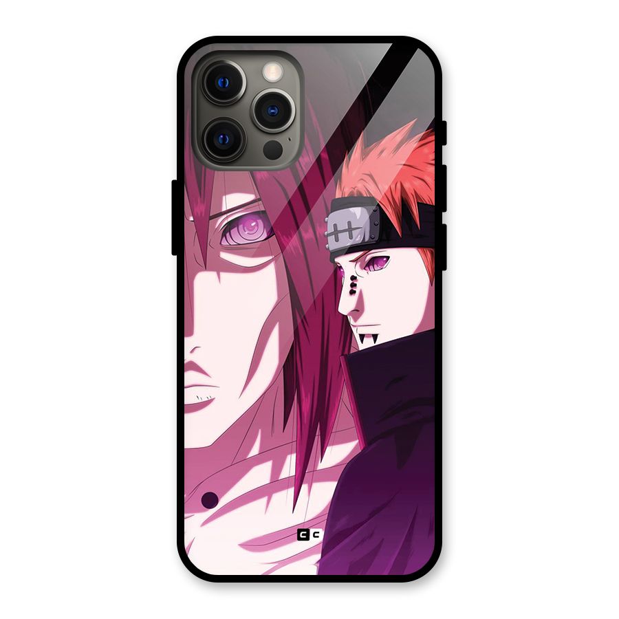 Yahiko With Nagato Glass Back Case for iPhone 12 Pro Max