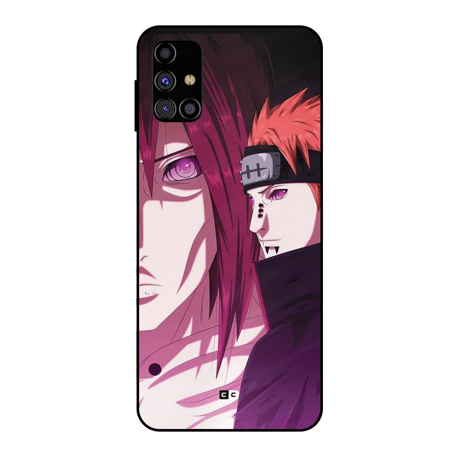 Yahiko With Nagato Metal Back Case for Galaxy M31s