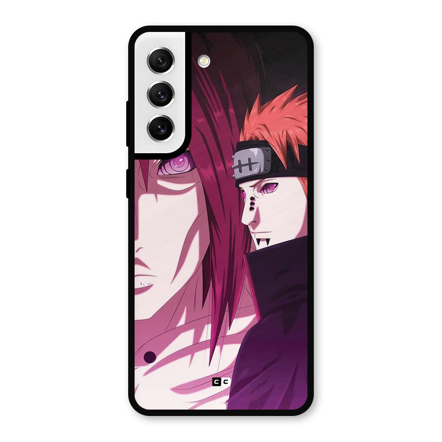 Yahiko With Nagato Metal Back Case for Galaxy S21 FE 5G