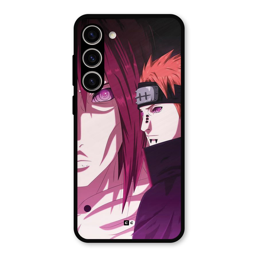 Yahiko With Nagato Metal Back Case for Galaxy S23 Plus
