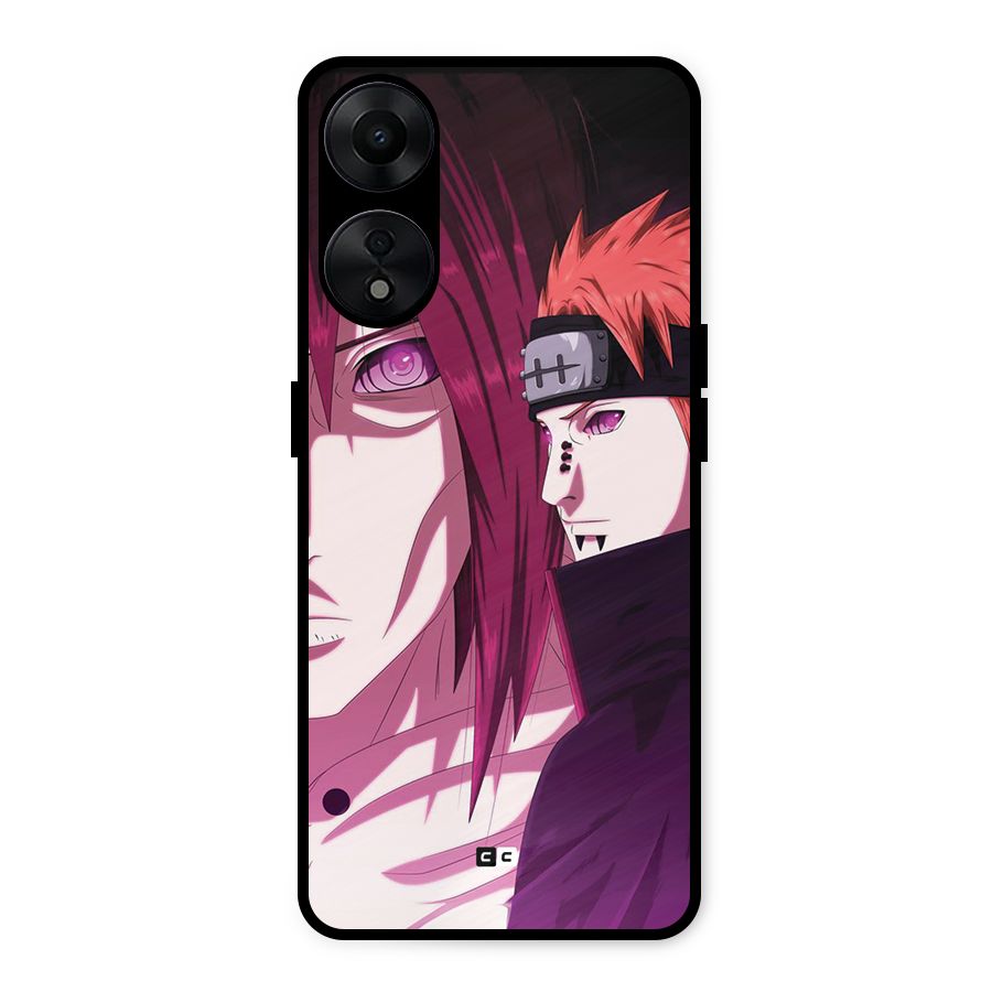 Yahiko With Nagato Metal Back Case for Oppo A78 5G