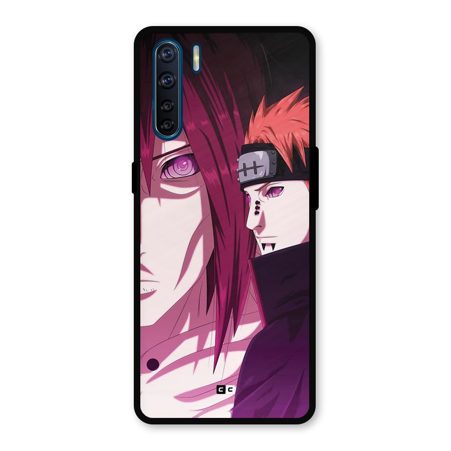 Yahiko With Nagato Metal Back Case for Oppo F15