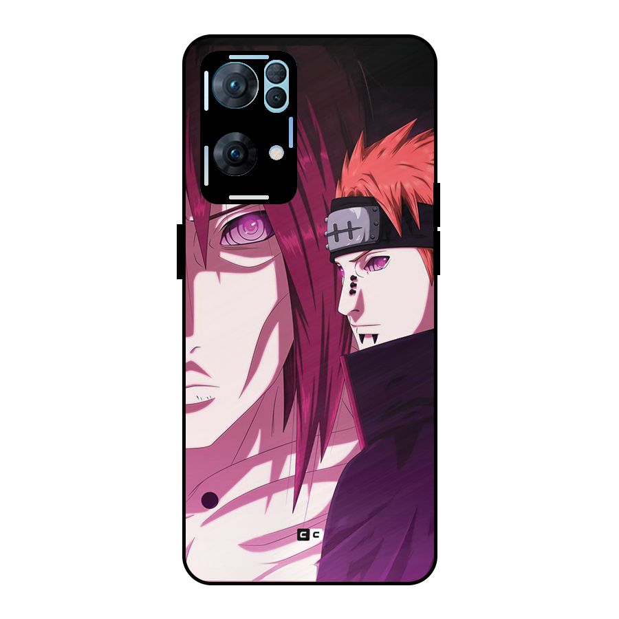 Yahiko With Nagato Metal Back Case for Oppo Reno7 Pro 5G