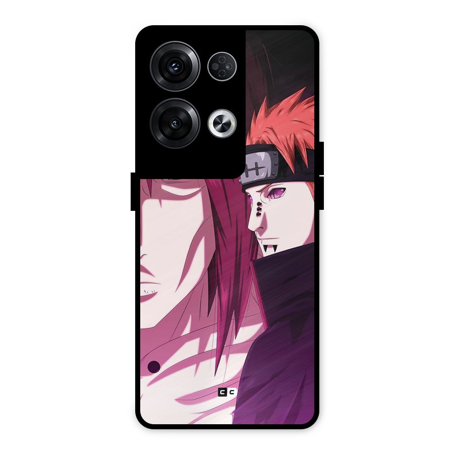 Yahiko With Nagato Metal Back Case for Oppo Reno8 Pro 5G