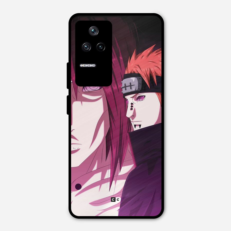 Yahiko With Nagato Metal Back Case for Poco F4 5G