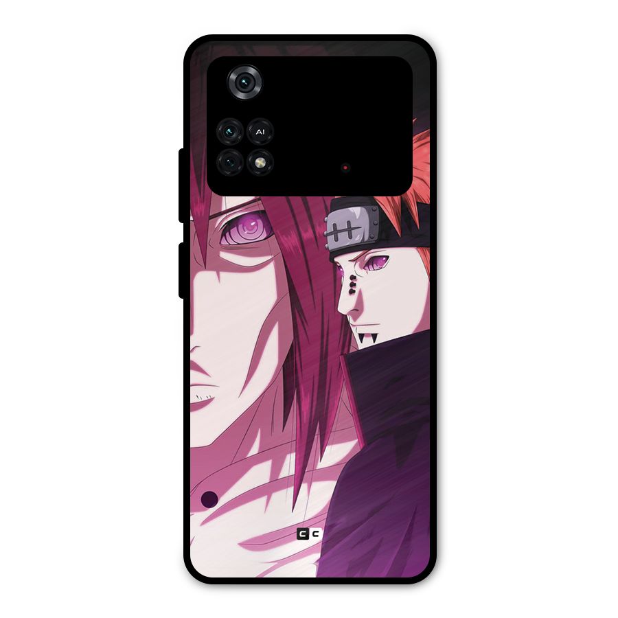 Yahiko With Nagato Metal Back Case for Poco M4 Pro 4G