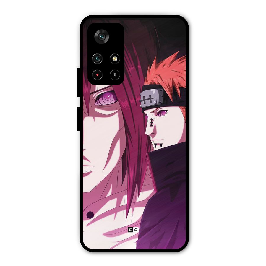 Yahiko With Nagato Metal Back Case for Poco M4 Pro 5G