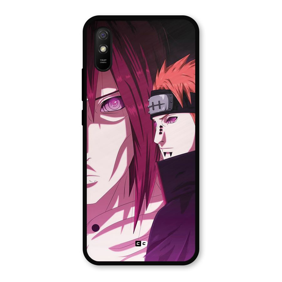 Yahiko With Nagato Metal Back Case for Redmi 9i