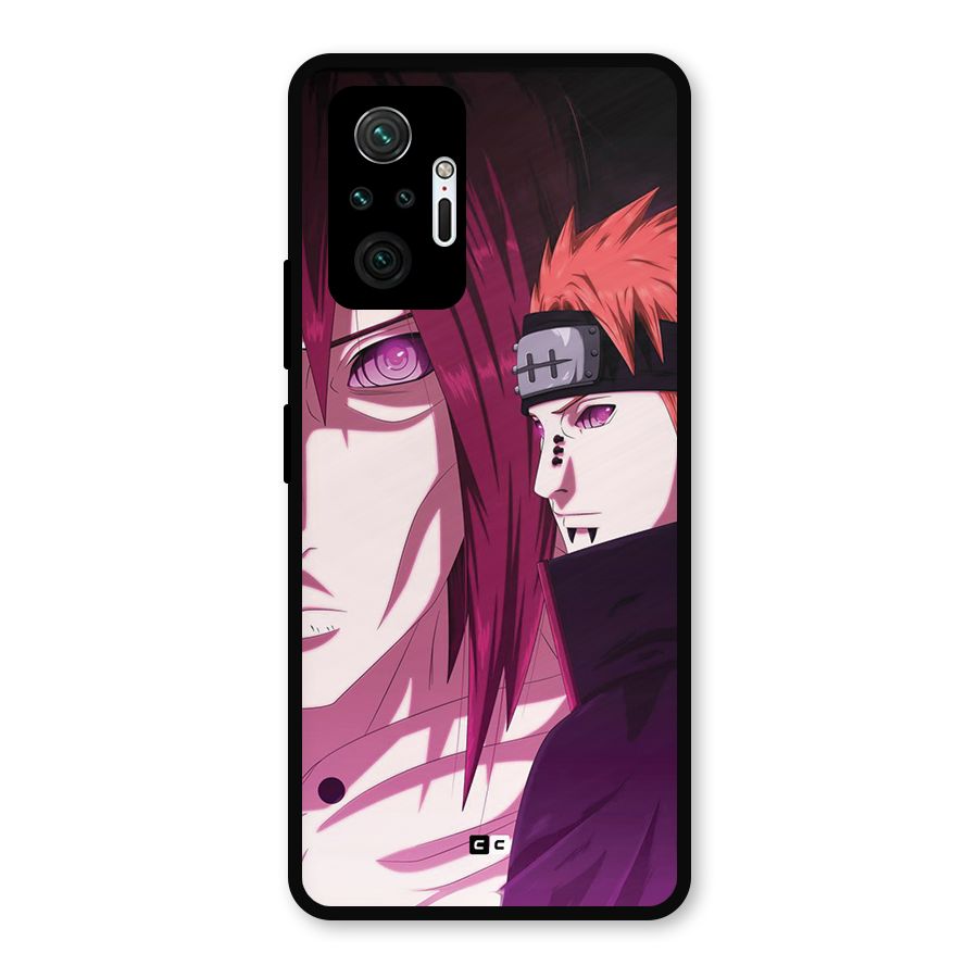 Yahiko With Nagato Metal Back Case for Redmi Note 10 Pro