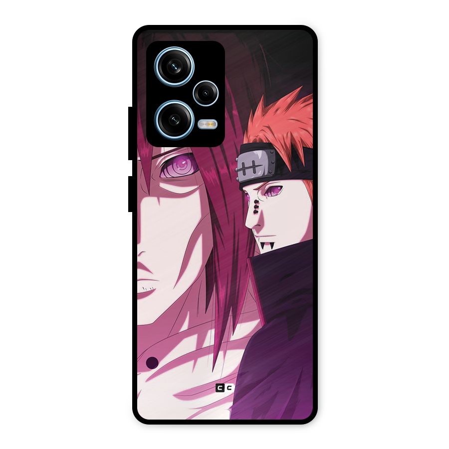 Yahiko With Nagato Metal Back Case for Redmi Note 12 Pro