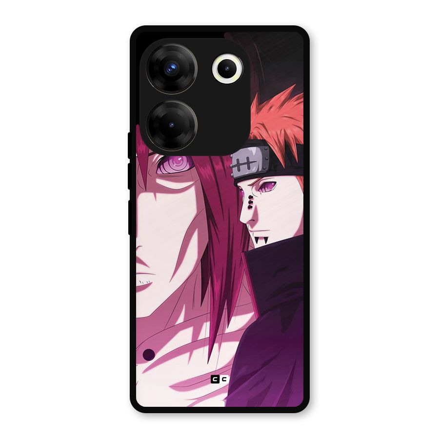 Yahiko With Nagato Metal Back Case for Tecno Camon 20 Pro